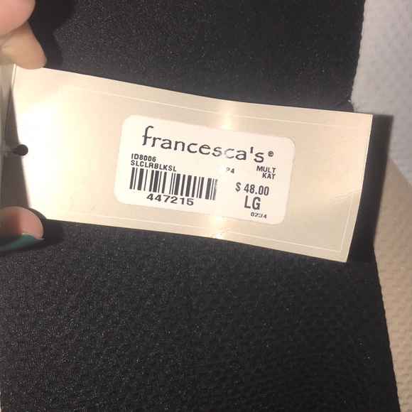 NWT Francesca’s colorblock dress - Picture 4 of 4